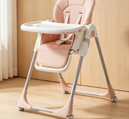Light Pink Baby High Chair